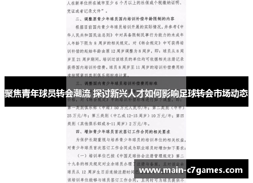 聚焦青年球员转会潮流 探讨新兴人才如何影响足球转会市场动态 聚焦青年球员转会潮流 探讨新兴人才如何影响足球转会市场动态